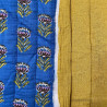 Double Gauze ESHA2 UNI / OCRE Blue / Ochre